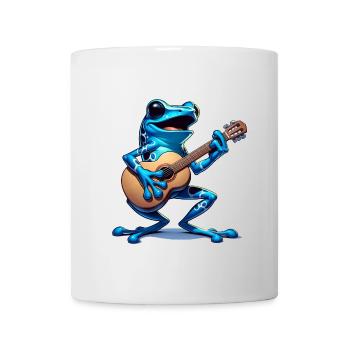 Poison dart frog guitar - Mug - white - Front