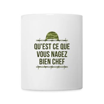 Tassin, 7ème compagnie, Chaudard - Mug blanc - blanc - Devant