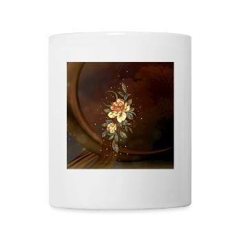 Wonderful elegant flower. - Mug - white - Front