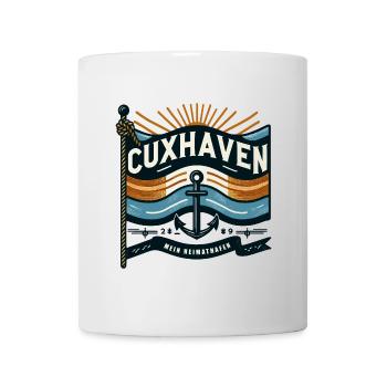 CUXHAVEN - MEIN HEIMATHAFEN - Tasse - Weiß - Vorne