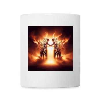 Les Portes du Paradis - Mug blanc - blanc - Devant