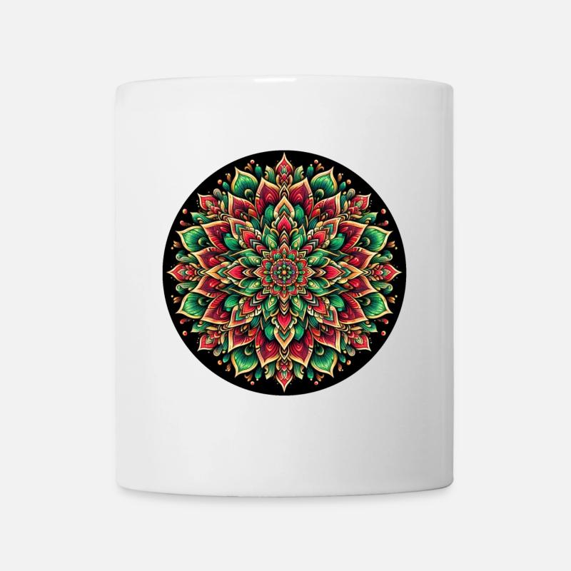 Mandala Harmony balance - Tasse - Weiß