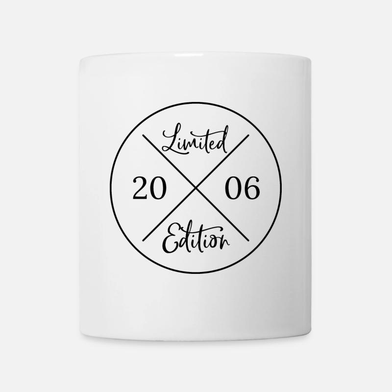 Limited Edition 2006 - 20. Geburtstag - Tasse - Weiß