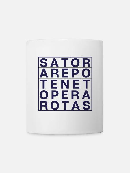 Sator-Rotas - Mug - white