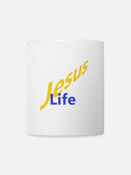 Jesus Life - Tasse - Weiß