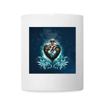 Wonderful and elegant steampunk heart. - Mug - white - Front
