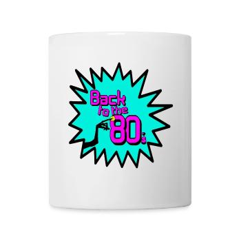 Chemise de fête à thème rétro amusant des années 80, années 80 (25) - Mug blanc - blanc - Devant