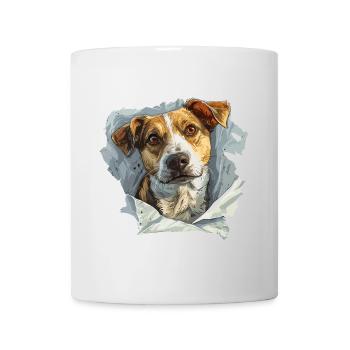 Chien Chiens Tête de chien Amoureux des chiens Propriétaires de chiens - Mug blanc - blanc - Devant