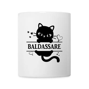 Baldassare t-shirt chat idée cadeau chat - Mug blanc - blanc - Devant