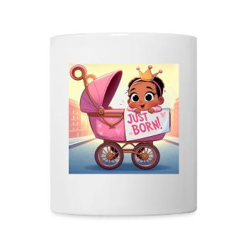 Just Born Girl - Mug - white - Front