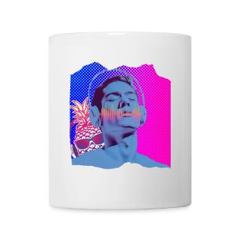 Music Pop Art - Mug - white - Front
