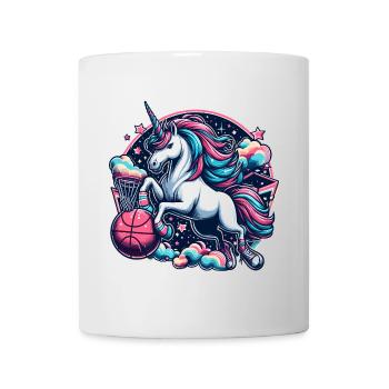 Basketball Unicorn Gift - Mug - white - Front