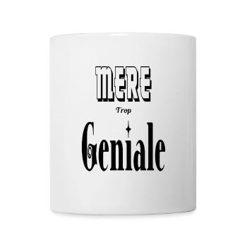 Mère Trop Géniale Maman - Mug blanc - blanc - Devant