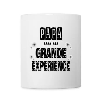 Papa Avec Une Grande Expérience Père - Mug blanc - blanc - Devant