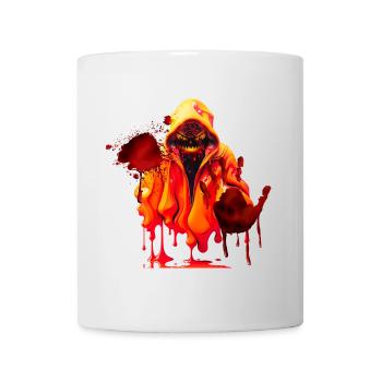 horror bloody ghost - Mug - white - Front