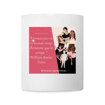 DE FILLE A FEMME - Mug blanc - blanc - Devant