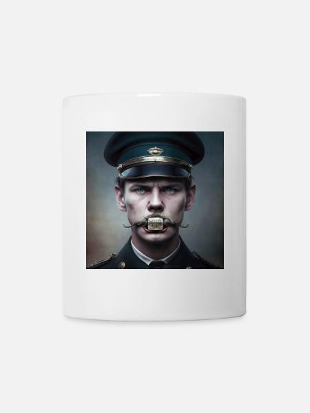 Conspiracy 04 - Ferme-la - Mug blanc - blanc
