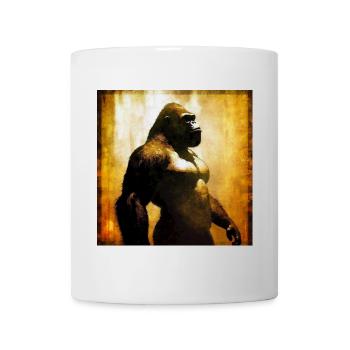 Gorilla 03 - Mug - white - Front