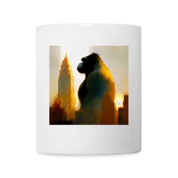 Gorilla 02 - Mug - white - Front