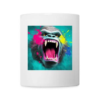 Gorilla 04 - Tasse - Weiß - Vorne