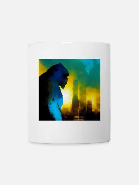 Gorilla 01 - Tasse - Weiß
