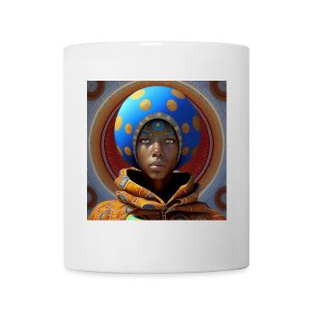 Portrait Woman 02 - Mug - white - Front