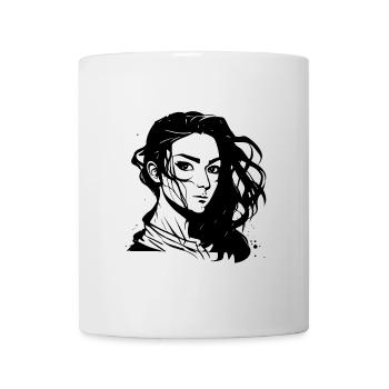 Starke Frau - Frauen! Leben! Freiheit! - Tasse - Weiß - Vorne