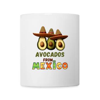 Avocado with Mexico - Mug - white - Front
