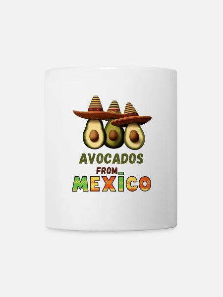 Avocado with Mexico - Mug - white