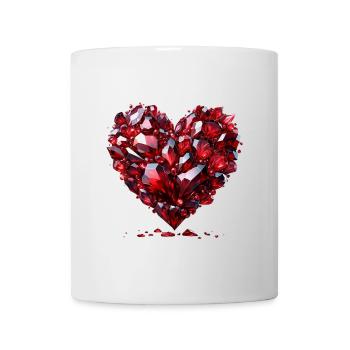 Ruby Love T-Shirt - Tasse - Weiß - Vorne