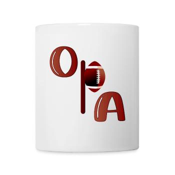 OPA AMERICAN FOOTBALL SPORT - Tasse - Weiß - Vorne
