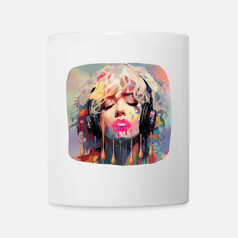 Pop Art & Music - Mug - white