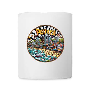 Pattaya Thailand City Design - Mug - white - Front