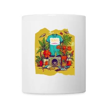 Travel More - Mug - white - Front