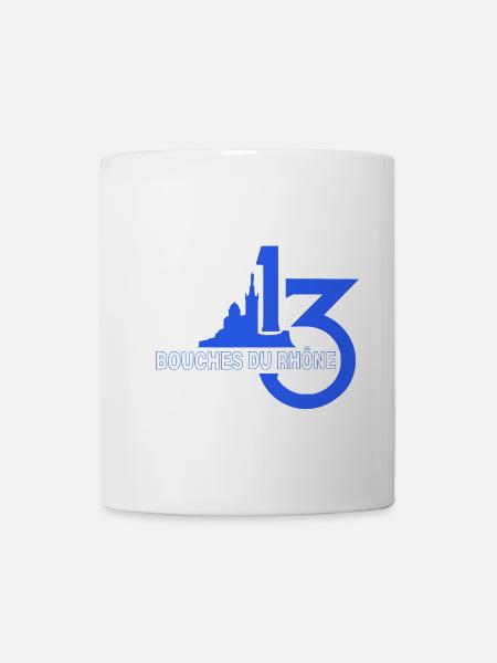 Bouches du Rhône - Mug blanc - blanc
