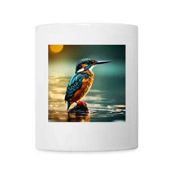 Eisvogel - Tasse - Weiß - Vorne