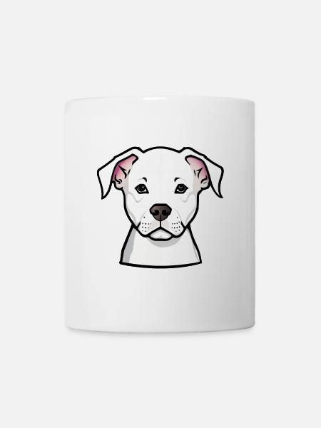 Cute Dog Illustration for Clothes - Mug - white