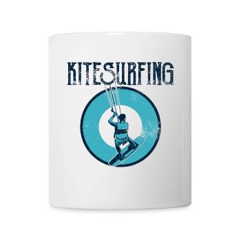 Kitesurfer - Tasse - Weiß - Vorne