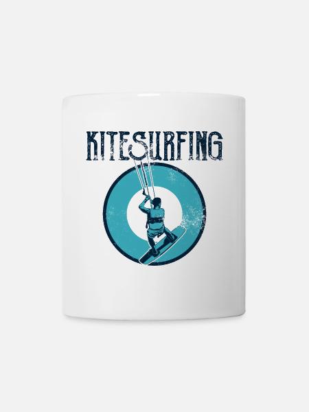 Kitesurfer - Tasse - Weiß