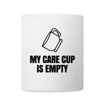 Cool dire que je m’en fous Chill - Mug blanc - blanc - Devant