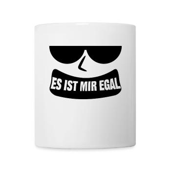 I don't care cool saying chill attitude relax - Mug - white - Front