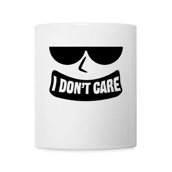 Chill Cool Saying I Don't Care Attitude Relax - Mug - white - Front