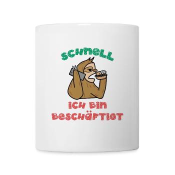 Je ne me soucie pas des dictons drôles Déclaration - Mug blanc - blanc - Devant