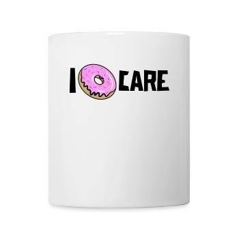 Anyway, funny statement donut doesn't matter to me - Mug - white - Front
