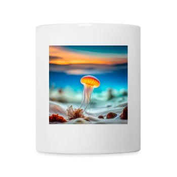 Jellyfish - Mug - white - Front