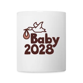 Storch Baby 2028 - Tasse - Weiß - Vorne