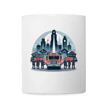 Firefighters City Gift - Mug - white - Front