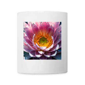 Seerose - Tasse - Weiß - Vorne