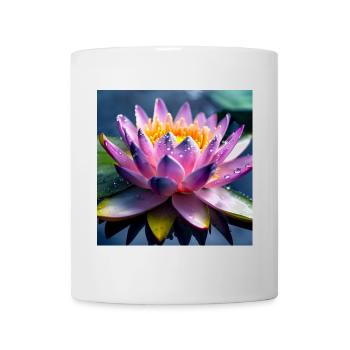 Seerose - Tasse - Weiß - Vorne