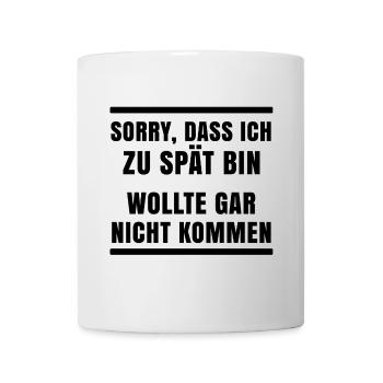 I don't care about the indifferent statement - Mug - white - Front